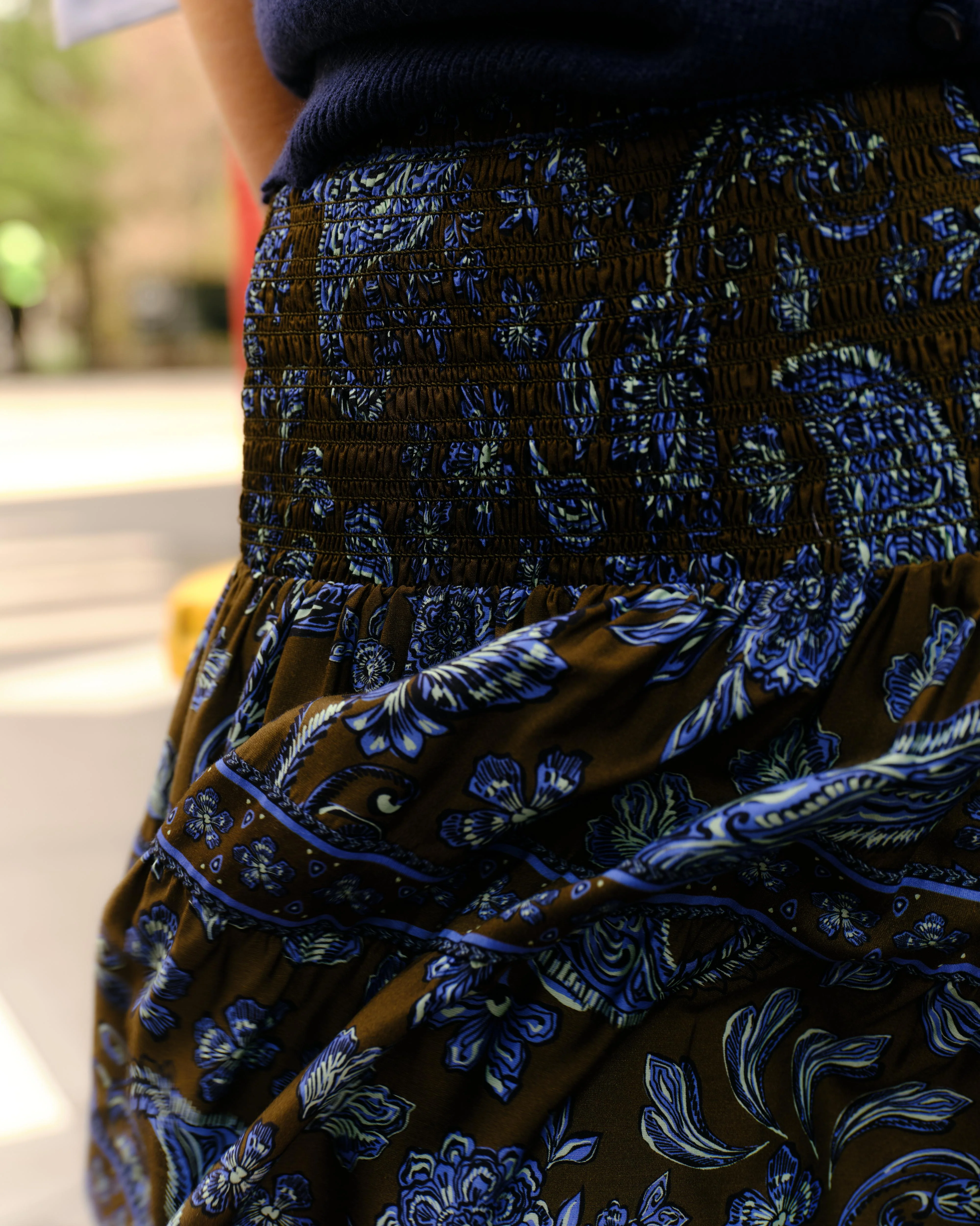 Kylie Mini Skirt-Cedar Hill Paisley - Image 4