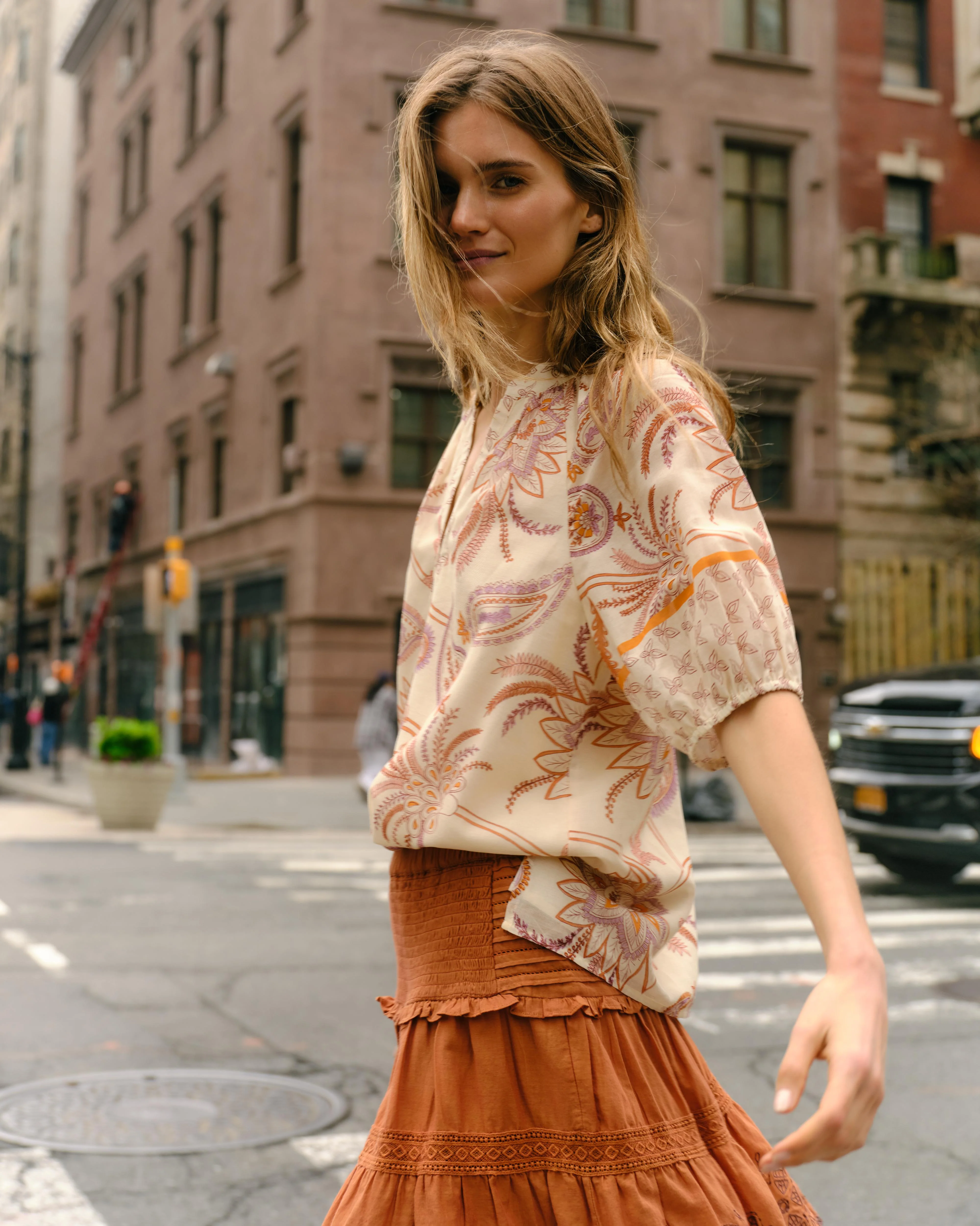 Kylie Mini Skirt-Clay - Image 3