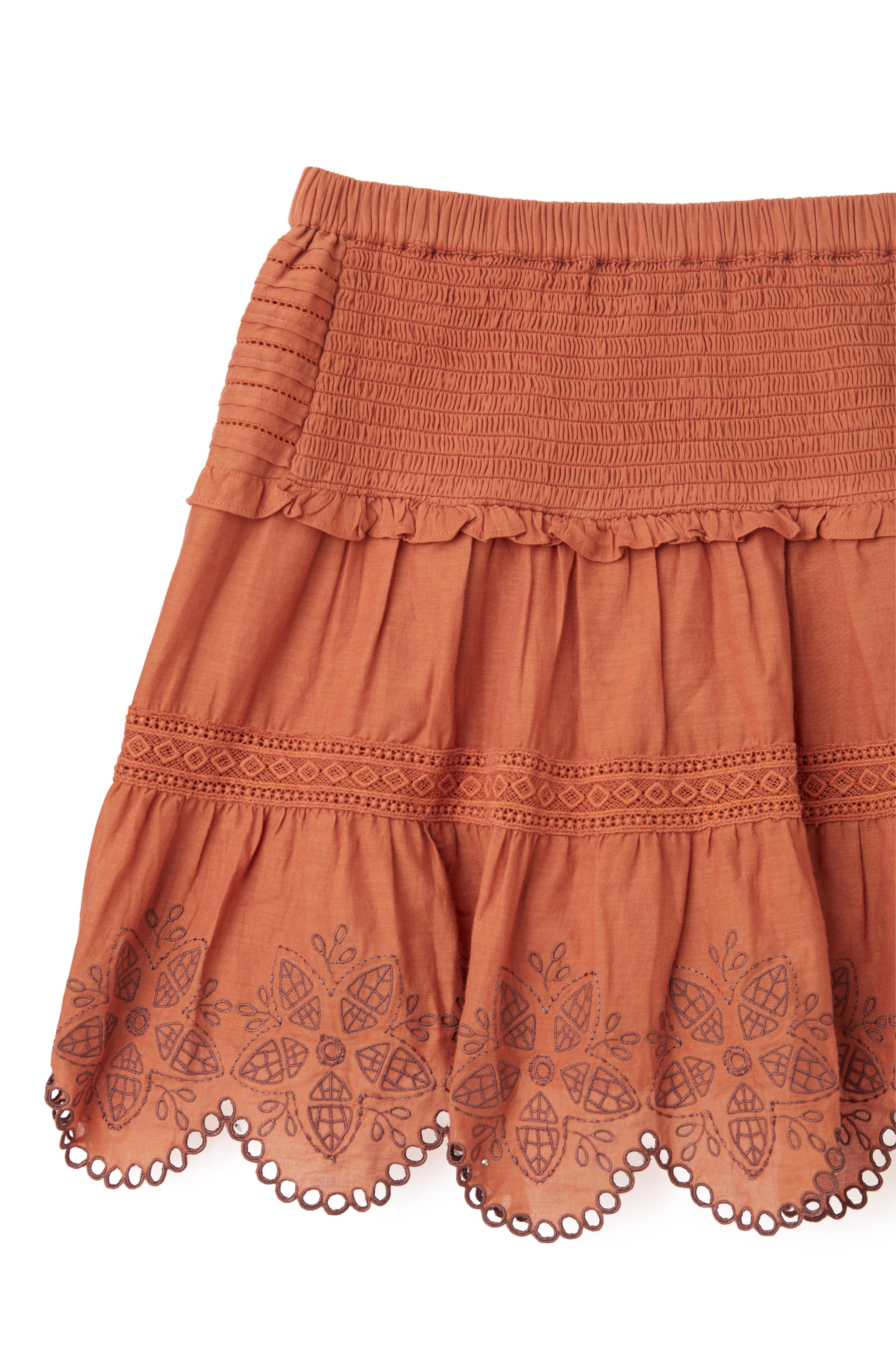 Kylie Mini Skirt-Clay - Image 5