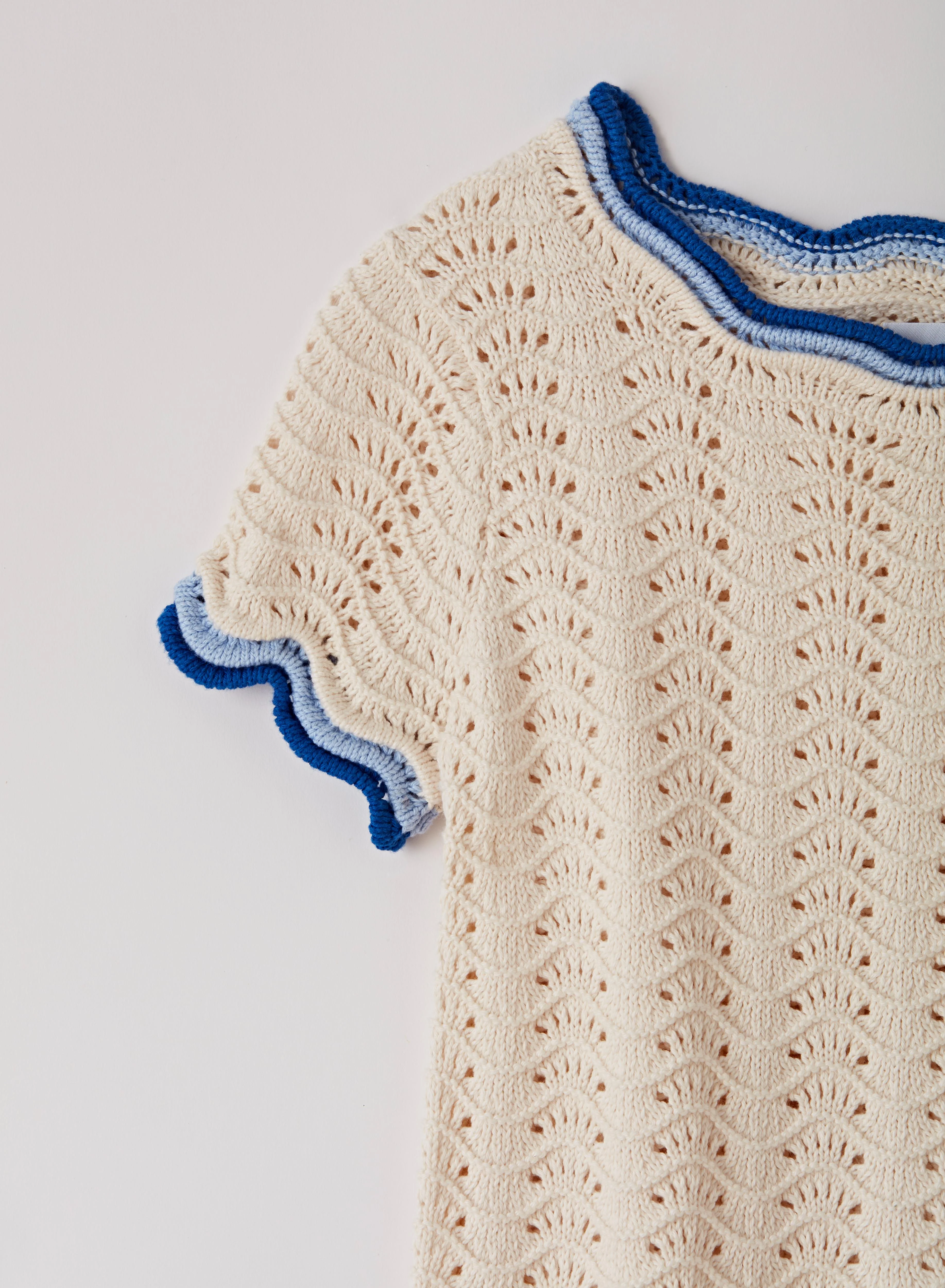 Phaedra Top-Indigo Wave/Ivory - Image 4