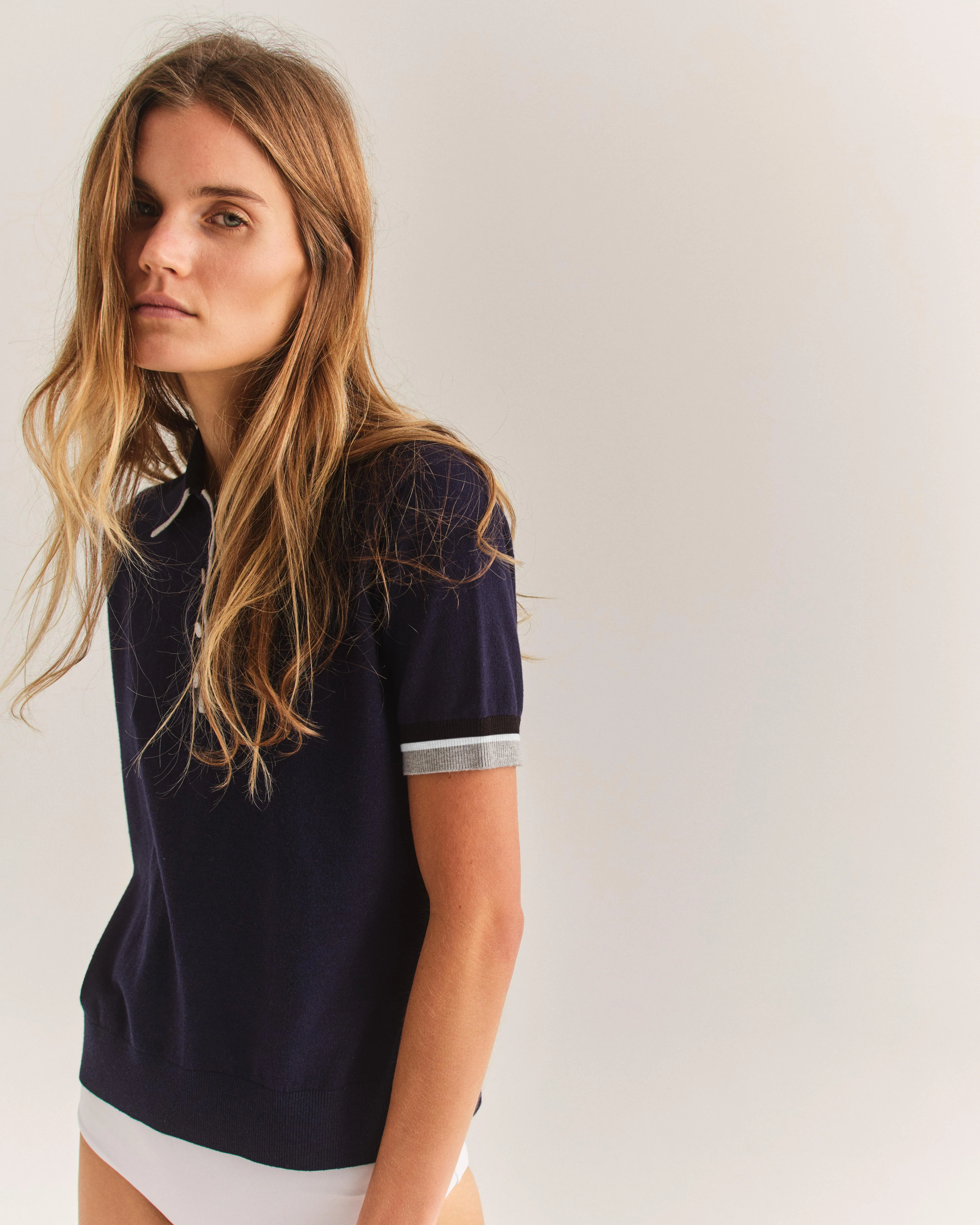 Pippa Polo-Navy - Image 5