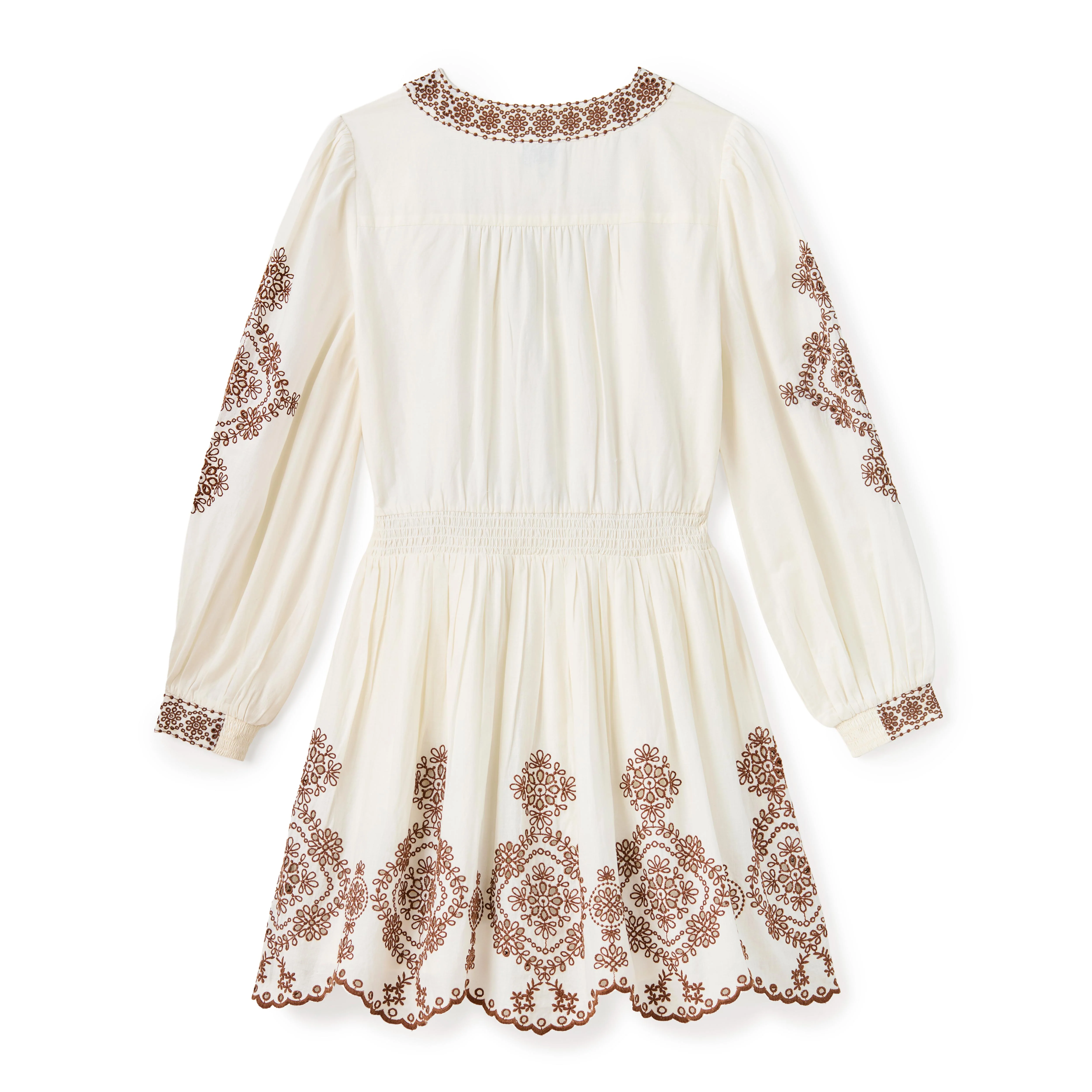 SP26 Blake Mini Dress-Ivory - Image 4