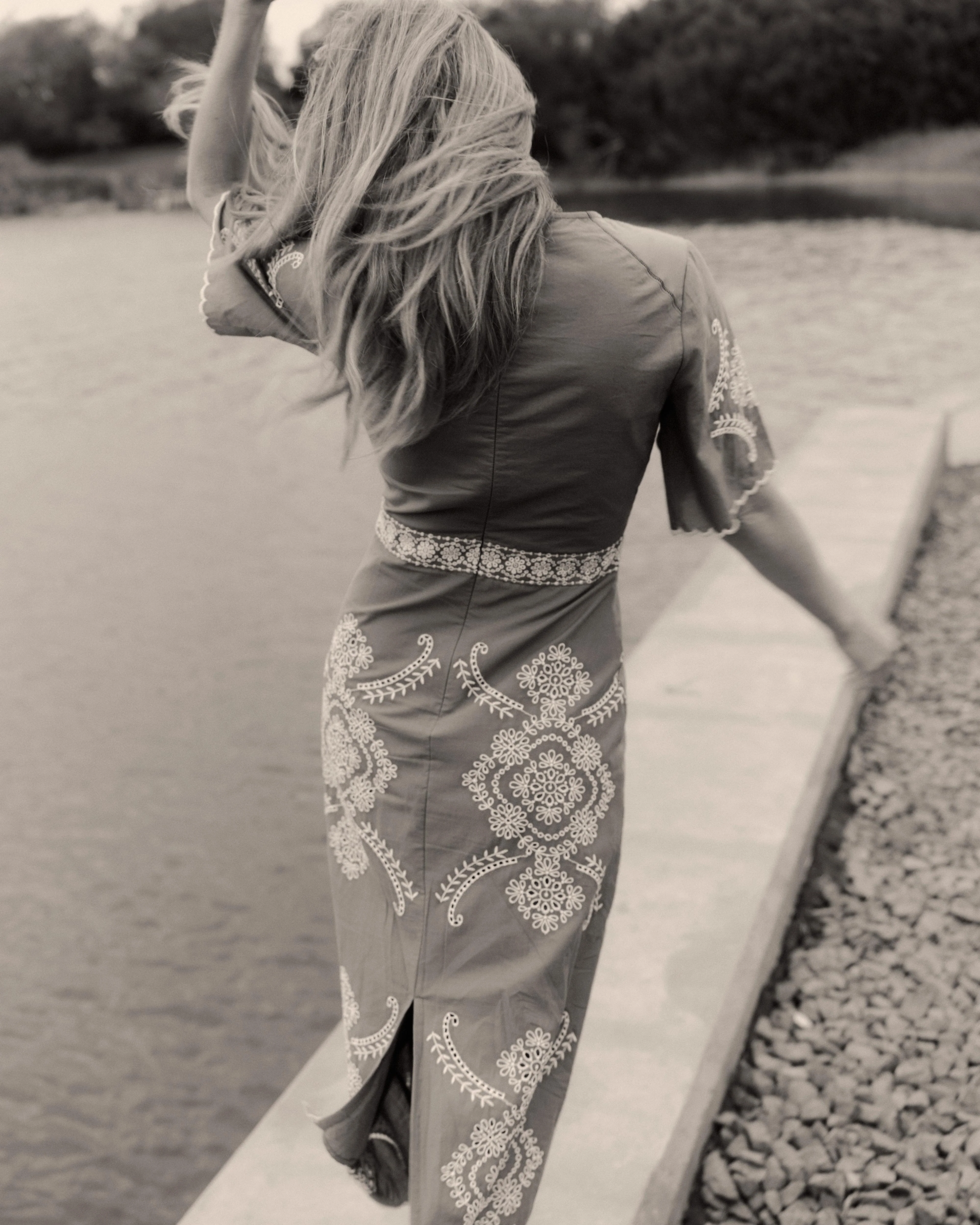 SP26 Bobbi Midi Dress-Indigo - Image 3