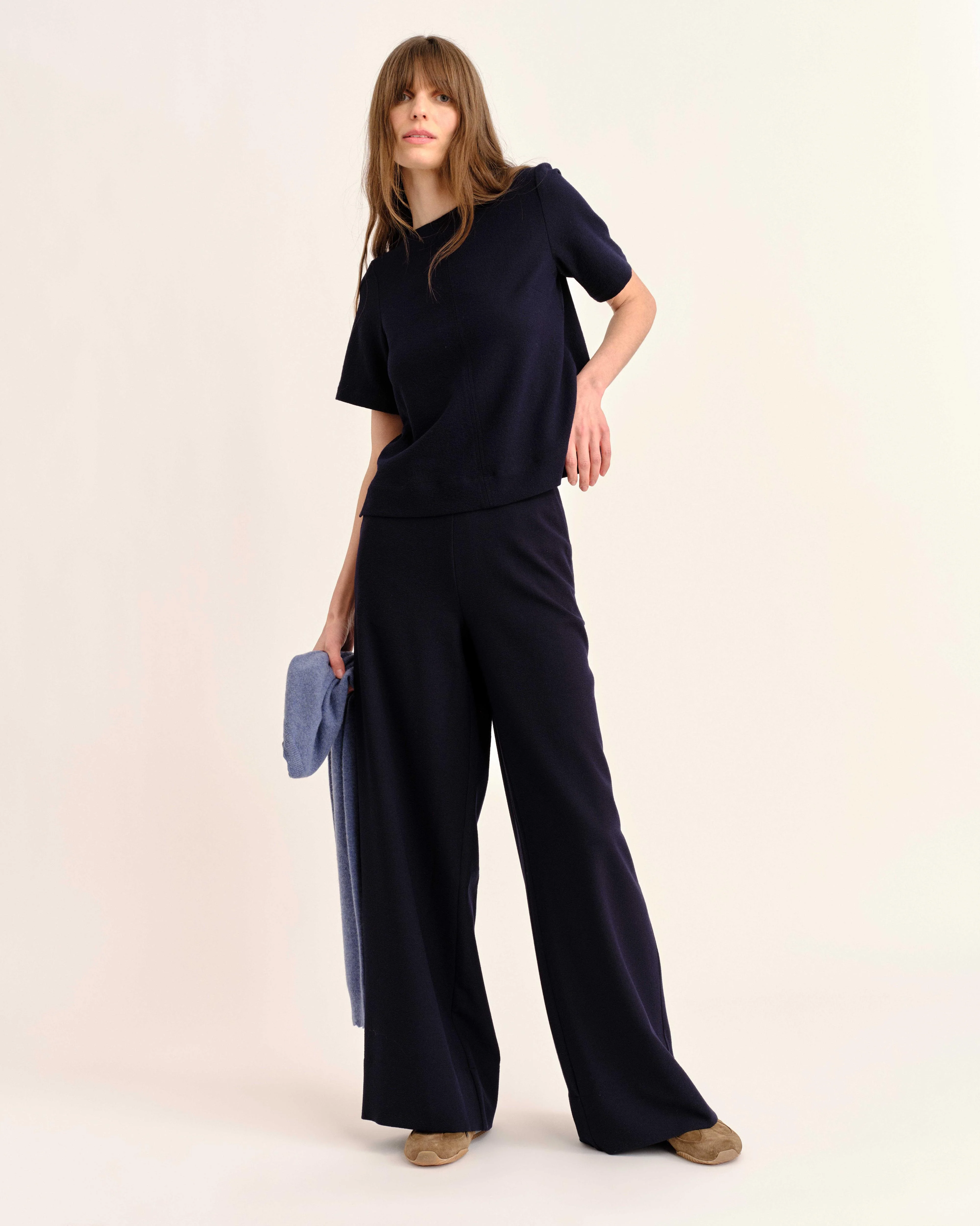 SP26 Chloe Top-Dark Navy - Image 3