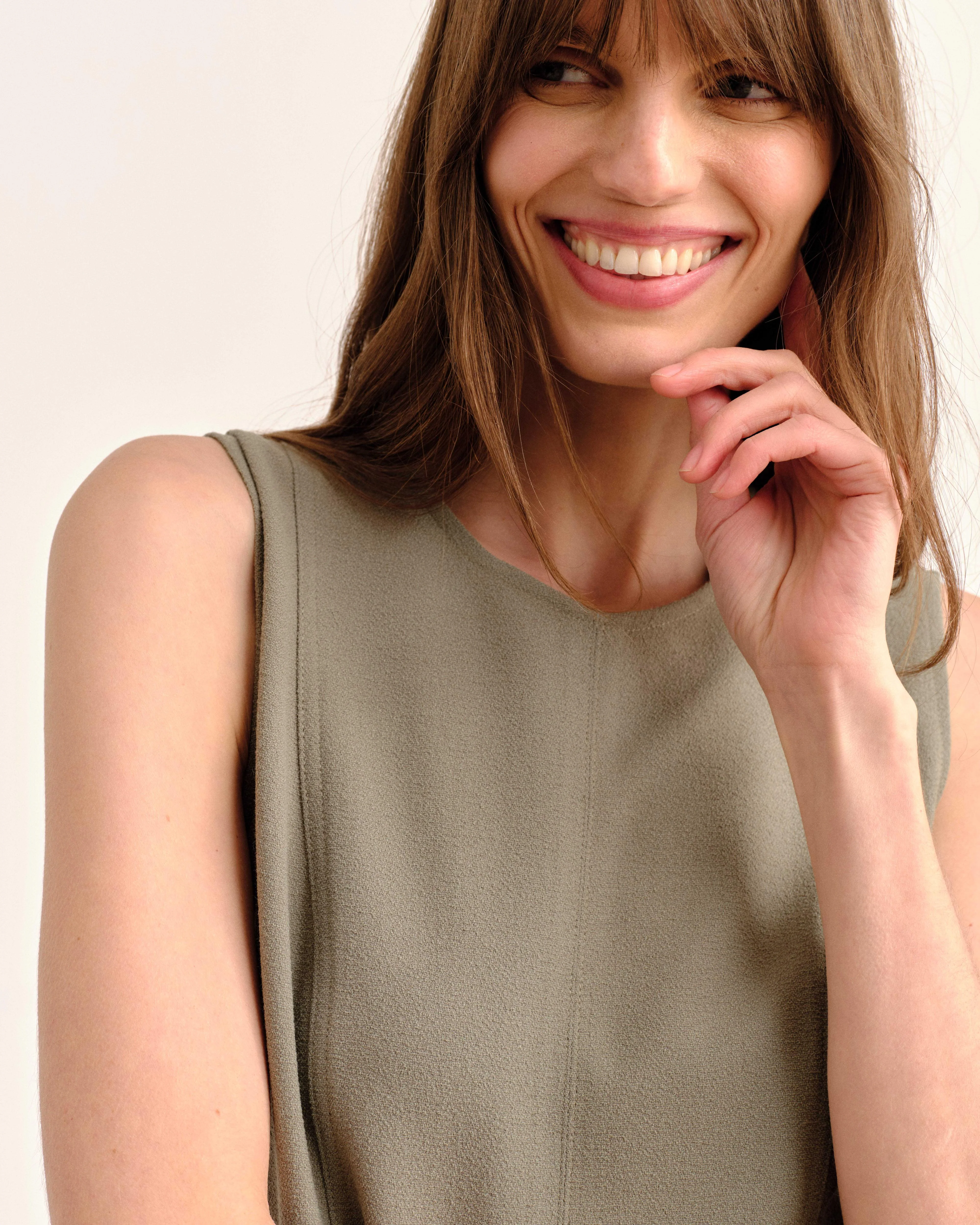 SP26 Rain Midi Dress-Moss - Image 4